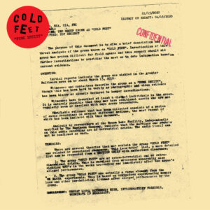 COLD FEET - Punk Entity